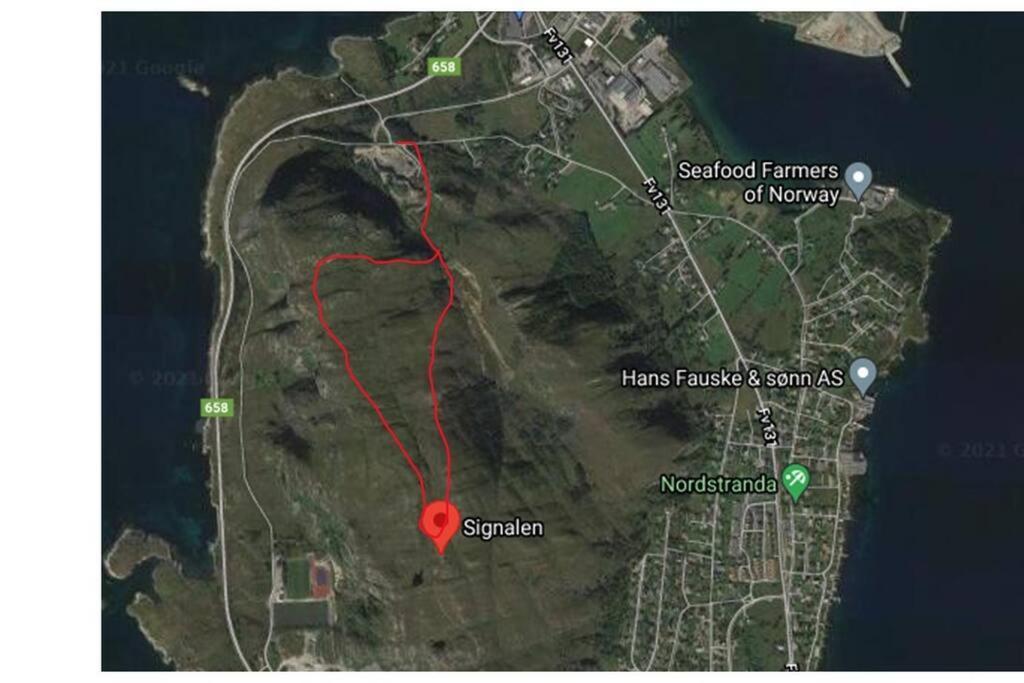 Leilighet I Enebolig Pa Valderoya Ved Alesund Ytterland Esterno foto